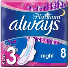 ALWAYS MAANDVERBAND - PLATINUM NIGH