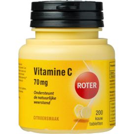 ROTER VIT C 70MG KAUWTABLET   200tb