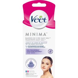 VEET MINIMA WAXSTRIP GEZICHT   20st