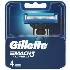 GILLETTE MACH3 TURBO - 4 NAVULMESJE