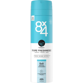 8X4 DEODORANT SPRAY PURE FRESHNESS