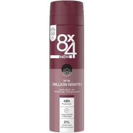 8X4 DEODORANT SPRAY MILLION NIGHTS