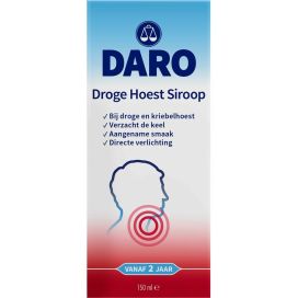 DARO DROGE HOEST SIROOP       150ml