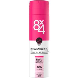 8X4 DEODORANT SPRAY FROZEN BERRY