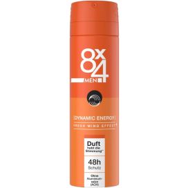 8X4 DEODORANT SPRAY DYNAMIC ENERGY