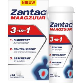 ZANTAC MAAGZUUR 3-IN-1        20 ST