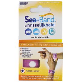 SEA BAND KINDEREN ROZE        1paar