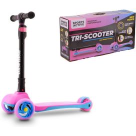 SPORTS ACTIVE MAXI TRI-SCOOTER ROZE