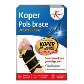 Lucovitaal Pols Brace Koper 1 stuk