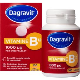 DAGRAVIT VIT B12 1000UG SMELT 100tb