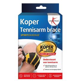 Lucovitaal Brace Tennisarm Koper 1st