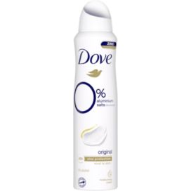 DOVE DEO SPRAY ORIGINAL 0%   150 ML