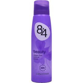 8 X 4 DEOSPRAY - BEAUTY 150 ML.