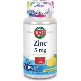 ZINC 5MG ACTIV MELT #          60TB