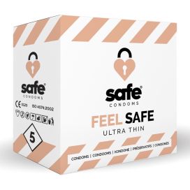 SAFE FEEL SAFE CONDOOMS ULTRA T5 ST