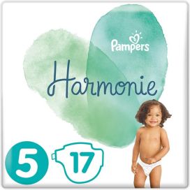 PAMPERS LUIERS HARMONIE SIZE5 17 ST