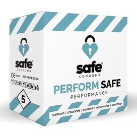 SAFE PERFORMANCE CONDOOMS      5 ST