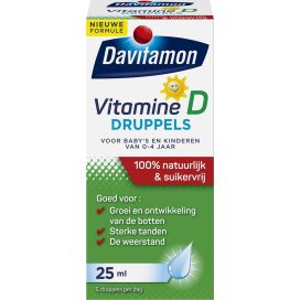 DAVITAMON VITAMINE D DRUPPELS  25ml