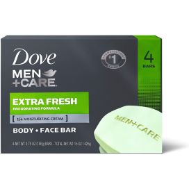 DOVE MEN ZEEP EXTRA FRESH 4 X 100GR