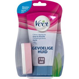 VEET IN SHOWER GEVOELIGE HUID 150ML