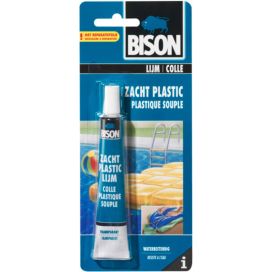 BISON ZACHT PLASTIC LIJM 25ML TUBE