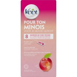 VEET GENZ COOL WAX STRIPS FAC#  8ST