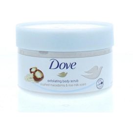 DOVE BODY SCRUB - CRUSHED MACADAMIA