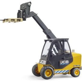 BRUDER JCB TELETRUCK MET PALLET