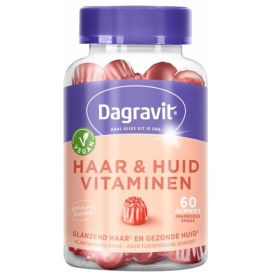 DAGRAVIT HUID EN HAAR VIT GUMM 60st