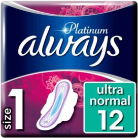 ALWAYS MAANDVERBAND PLATINUM N12 ST