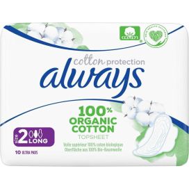 ALWAYS MAANDVERBAND BIO COTTON LONG