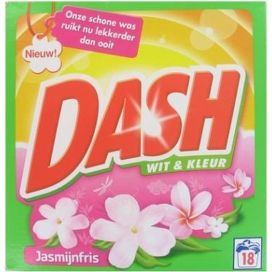 DASH WASPOEDER - WIT & KLEUR JASMIJ