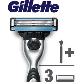 GILLETTE HOUDER MACH3 + 3 MESJES