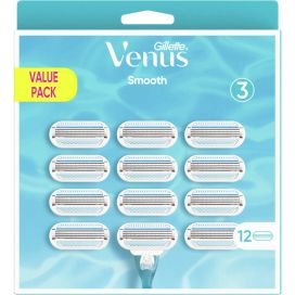 GILLETTE VENUS SMOOTH 12 STUKS