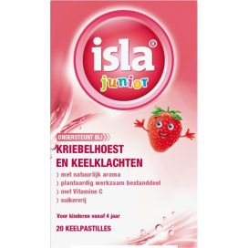 ISLA JUNIOR KEELPASTIL AARDBEI 20tb