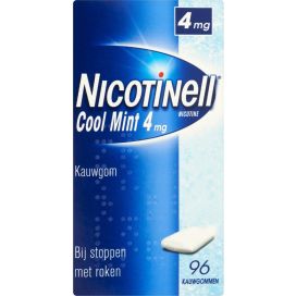 NICOTINELL KAUWGOM C M 4MG AV  96st