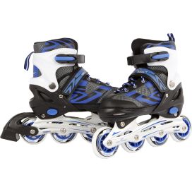 INLINE SKATES BLAUW/ZWART 31-34