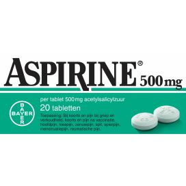 ASPIRINE 500MG UAD             20TB