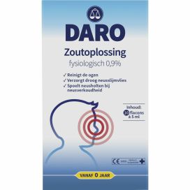 DAROKIND FYS ZOUTOPLOSSING   10x5ml