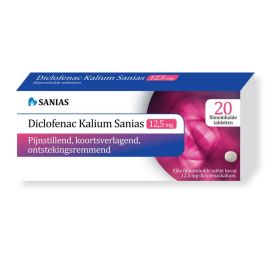 DICLOFENAC KALIUM 12.5MG UAD   20tb