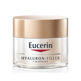 Eucerin Hyaluron-Filler + Elasticity Anti-rimpel Dagcreme - SPF 30 - Vermindert Donkere Vlekken - Thiamidol en Hyaluronzuur - 50 ml