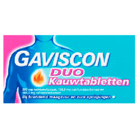 GAVISCON DUO TABLETTEN AV      24kt