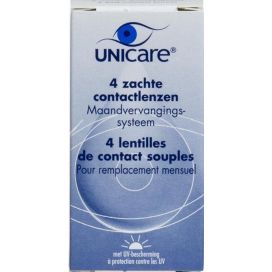 UNICARE ZACHTE LENS -2.50      4 ST