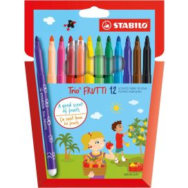 STABILO GEURSTIFTEN TRIO FRUTTI 12/