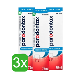 Parodontax No Fluoride Tandpasta 3 x 75 ml
