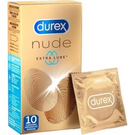 DUREX NUDE EXTRA LUBE          10st