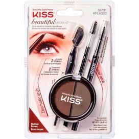 KISS BEAUTIFUL BROW KIT         1st