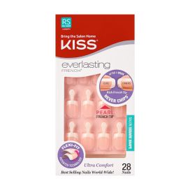 KISS FRENCH NAIL KIT STR PEARL 28st