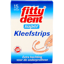 FITTYDENT KLEEFSTRIPS          15st