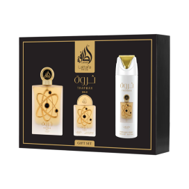 LATTAFA THARWAH GOLD EDP GIFTSET